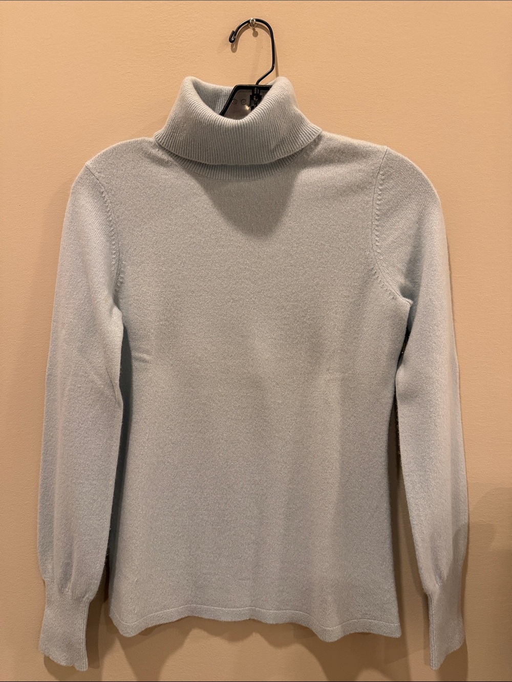 Ann Taylor Light Blue Turtleneck Sweater